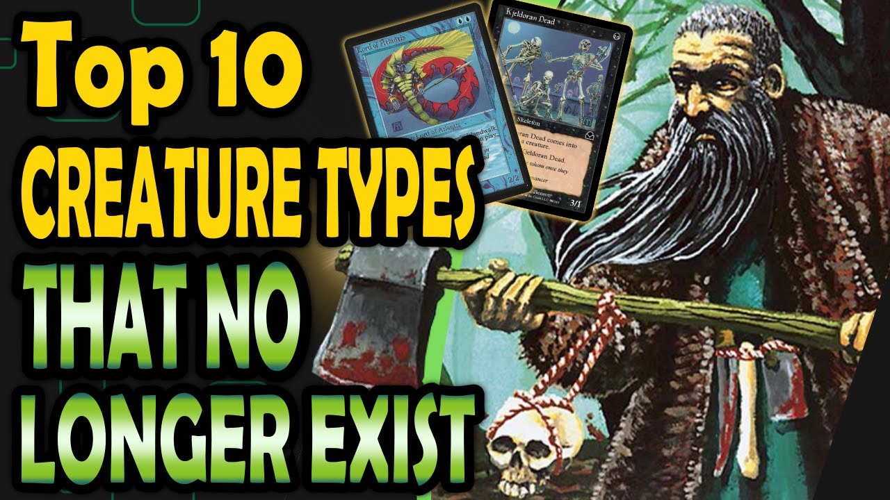 Tops Creature Types Top 10 Weirdest Creature Types That No Longer Exist - YouTube