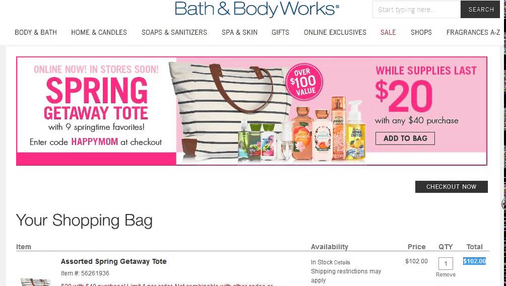 Bath and body works promo code malaysia