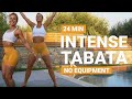 24 MIN INTENSE TABATA WORKOUT | Full Body HIIT x Cardio | No Repeat | Quick And Effective | Sweaty