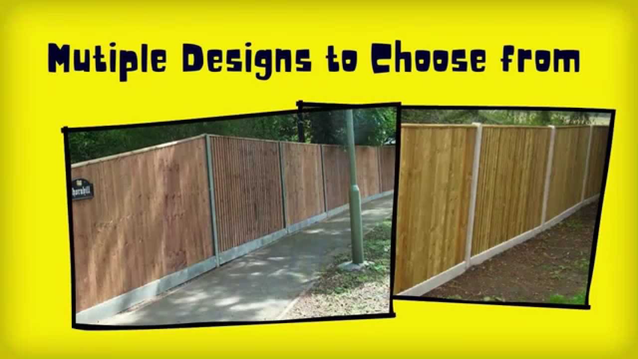 Our New Garden Fencing Video - YouTube