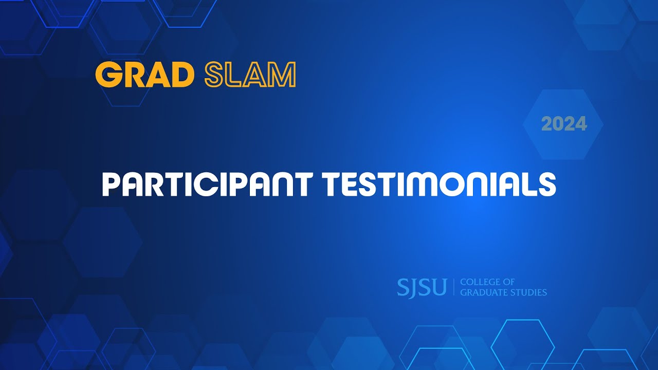 Grad Slam Collection of Testimonials 2024 YouTube