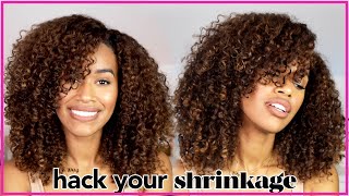 How to: Elongate Your Curls | Wash n GO