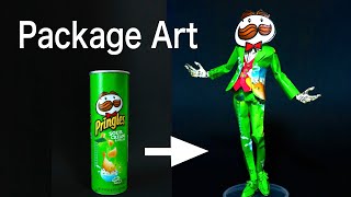 プリングルスの空箱で工作しました！Made of Pringles package