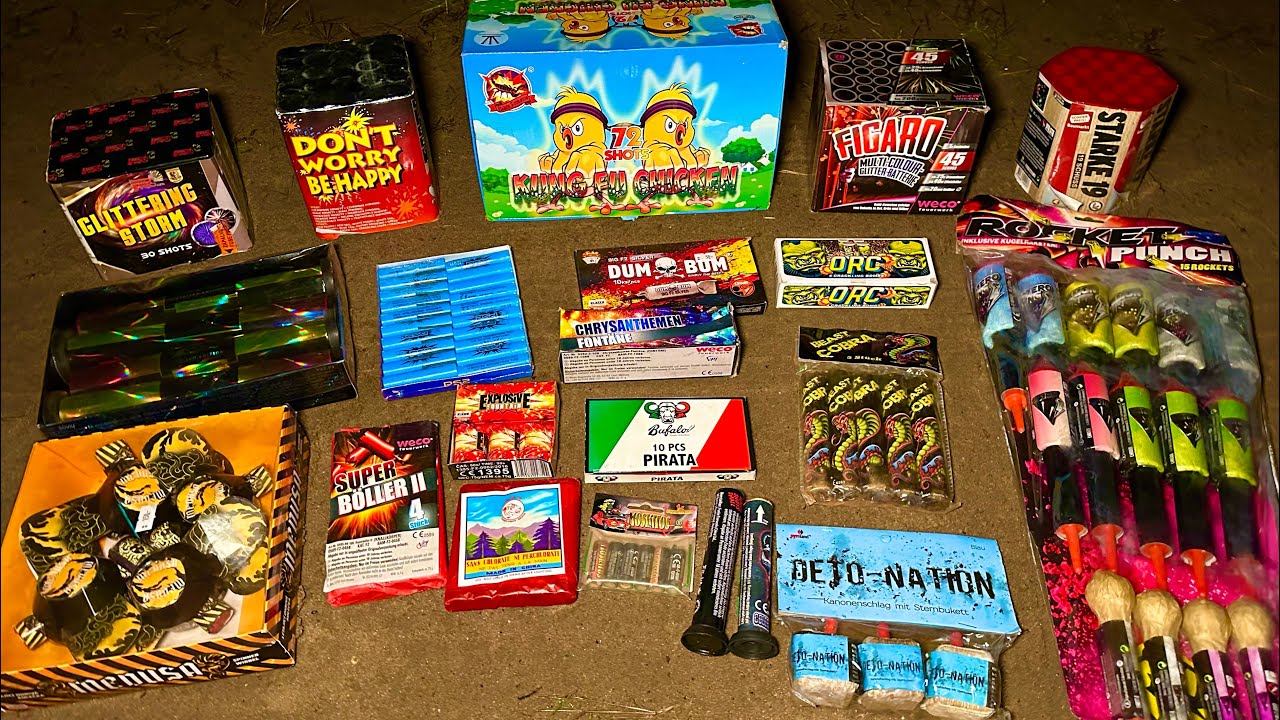 XXL FEUERWERKS MISCHUNG | SILVESTER VORFREUDE 2024/2025 #13 nur noch 30 Tage bis Silvester