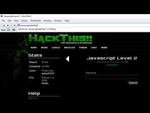 Hackthis Javascript Level 2