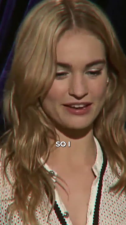 Lily James' 'Cinderella' FAKE Waistline?!