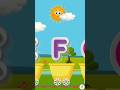 Alphabet Train 🚂 F to J | Learn ABC #learningwithrhymes #kidslearning  #shorts #alphabet #abcd