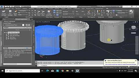 Storage Tank modelling in Plant 3D Course #1
