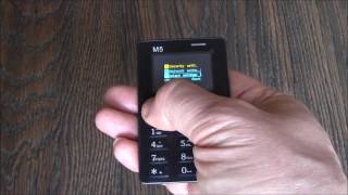 How To Restore An M5 Mini Card Mobile Phone To Factory Settings
