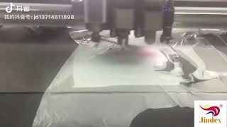 Jindex Round Knife V Notch Garment Cutting Machine