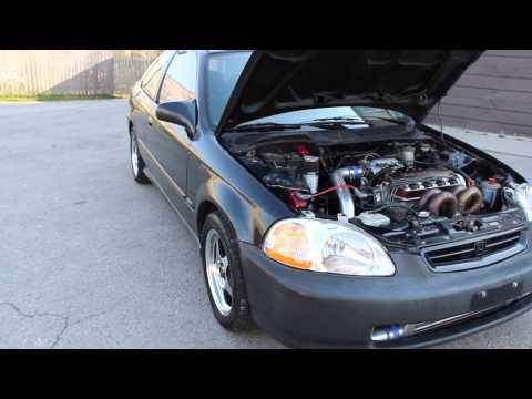 FOR SALE: 1998 Honda Civic D16Y8 Turbocharged - YouTube FOR SALE: 1998 Honda Civic D16Y8 Turbocharged - YouTube