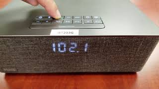 Ihome Ibt233 Fm Radio Station Presets