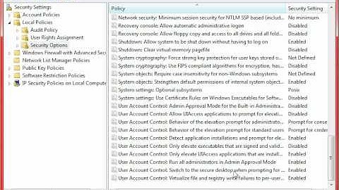 15b - Disable UAC using Local Security Policy.avi