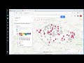 Jak zobrazit data z tabulky na Google Mapách