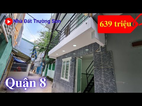 💥639 triệu💥 Chính chủ bán nhà Quận 8 giá rẻ dưới 1 tỷ. Nhà 1 lầu, hẻm 231 Lưu Hữu Phước P15Q8