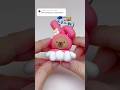 Capybara Mymelody🐰 #clay #clayart #capybara #mymelody #shorts