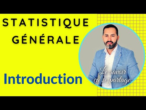 Comprendre les statistiques: séance #1 Introduction