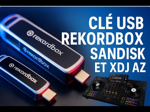 Umboxing alphatéta XDJ AZ & clef usb sandisk Rekordbox - YouTube