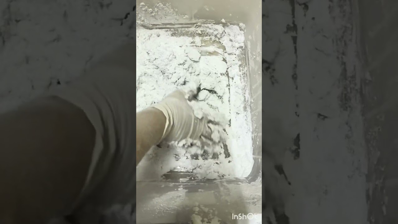 Talco y suavizante. #viralvideo #odlysatisfying #relax 