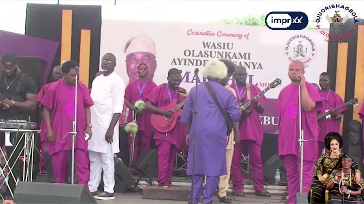 CORONATION CEREMONY AS THE OLORI OMOBA AKILE IJEBU