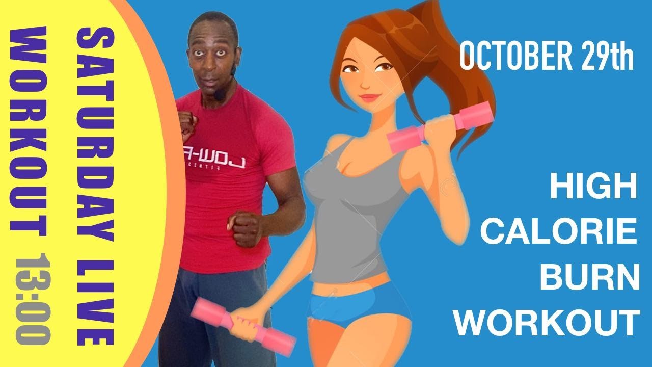 HIGH CALORIE BURN WORKOUT YouTube