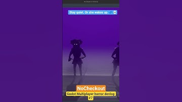 Godot+Steam multiplayer horror game NoCheckout: Siren