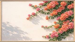 Bohemian Romantic Painting | Framed Art Screensaver For TV | Minimalistic TV Art screenshot 5