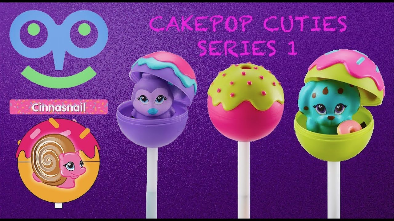 CakePop Cuties - Mystery Collectible Squishy Foam Cuties, Series 1