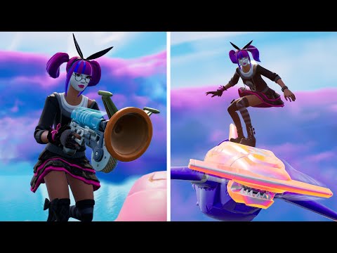 How to Glide 250 meters with the Grapple Glider in one shot Fortnite