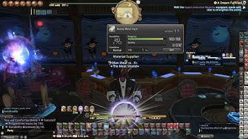 HQ level 60 4 star with all NQ mats as requested.  FFXIV level 60 final fantasy 14 crafting
