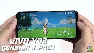 Vivo Y03 Test Game Genshin Impact Max Graphics | Helio G85