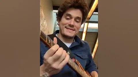 John Mayer Practicing Dead and Company Songs on the Guitar