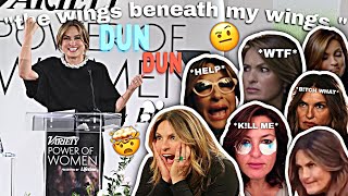 MARISKA HARGITAY being chaotic for 3 minutes and 28 seconds