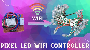 How to make RGB Led wifi controller ||WS2811 & WS2812b ||ESP8266 12E ||WS2812FX