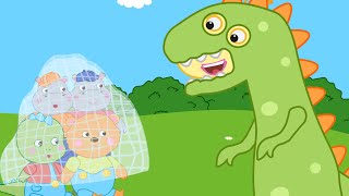 Мультики для детей  - Дино Друзья – Гигантский динозавр – Детские мультики