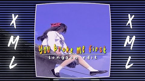 You broke me first 🤕 || Alight motion XML 🔰|| Link in description box ⤵️.@Longson_Editz7