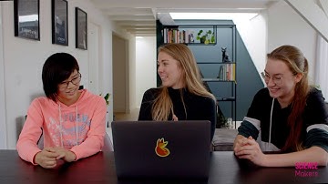 Tamara & Qun - European Girls’ Olympiad in Informatics - ScienceMakersLAB 2021