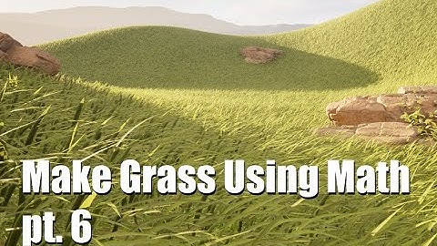 UE5 Procedural Grass Using Bezier Curves pt. 6: Per Blade Randomness