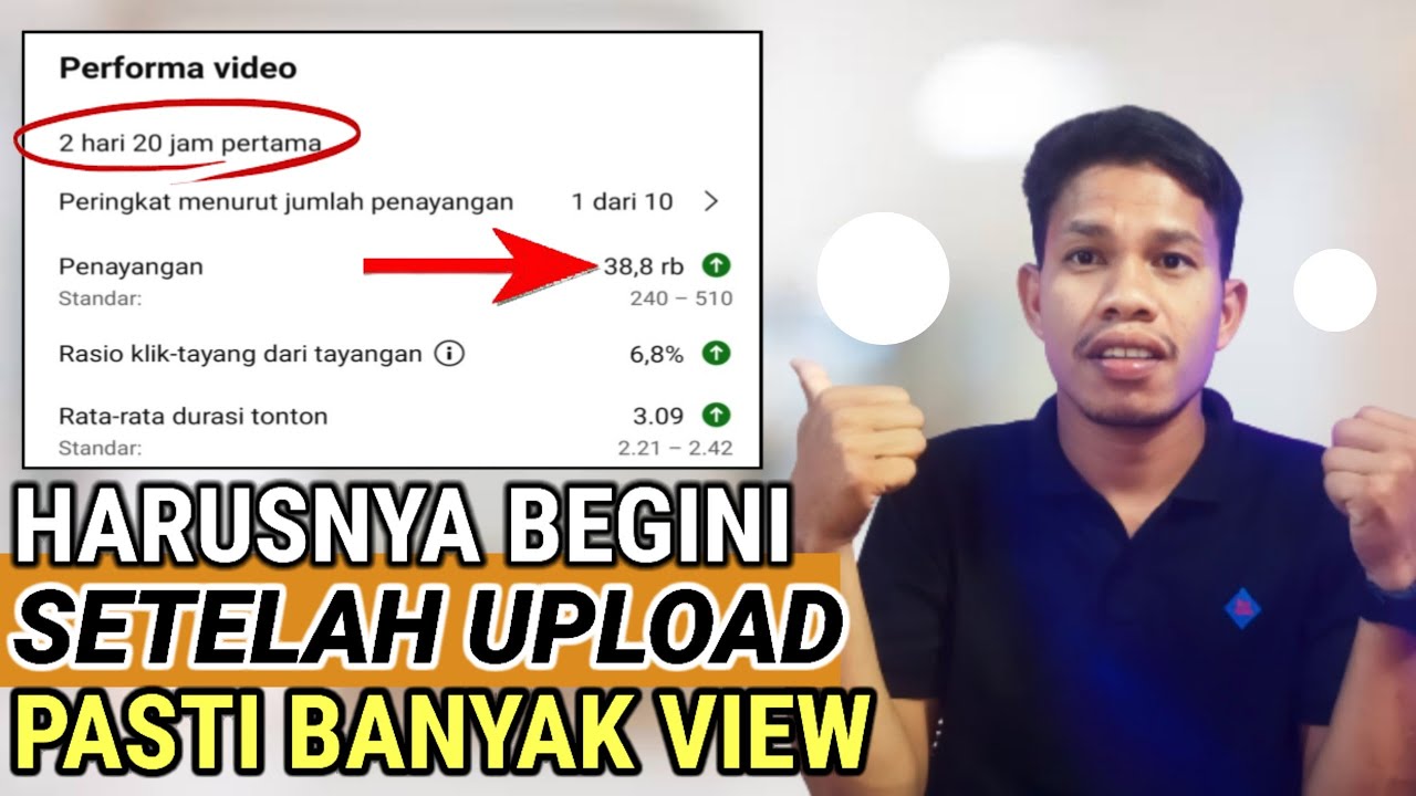 Dear pemula !! Seharusnya begini setelah uploud video biar algoritma jalan