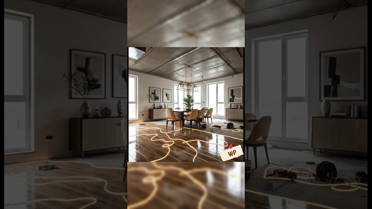 Process of Making Epoxy Floor with Unique Grand Canyon-like Design! 