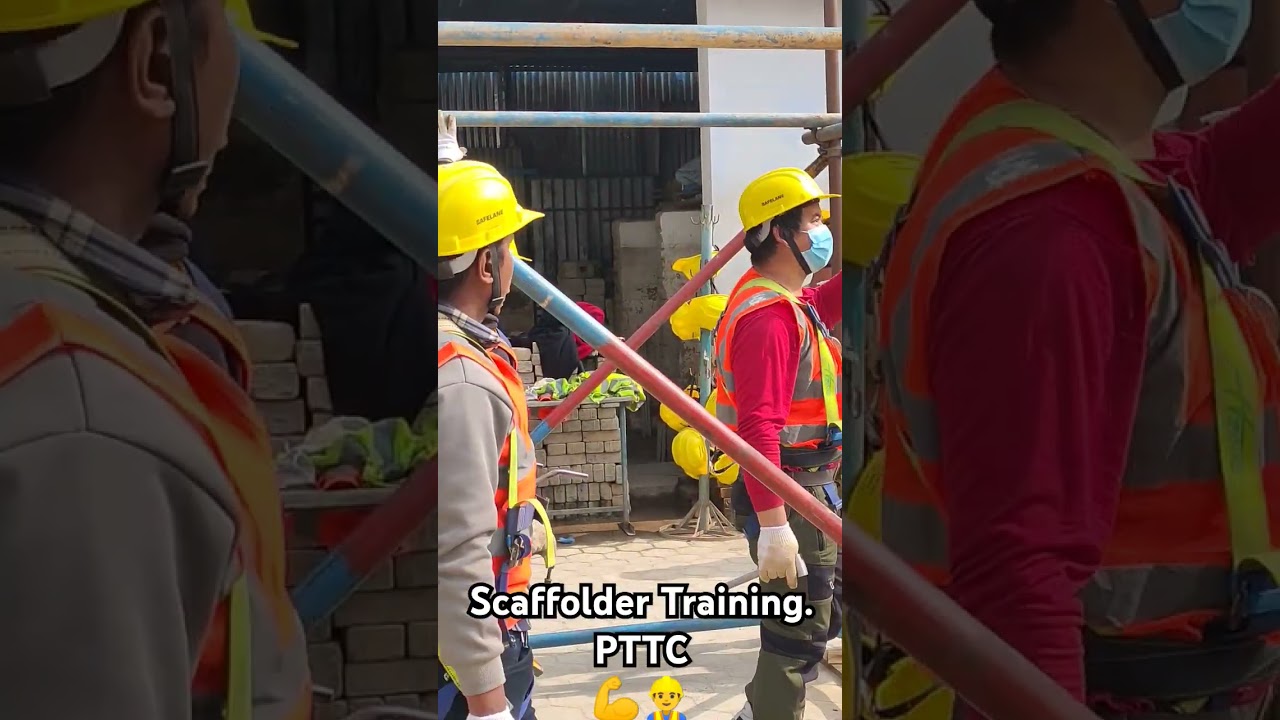 Professional Scaffolder Skill training Video.✅
