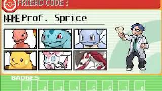 My Pokemon Region -Lastos Region- Professers Pokemon