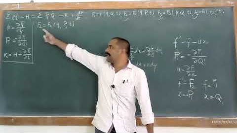 19 01 2021 CM  Canonical transformations 3