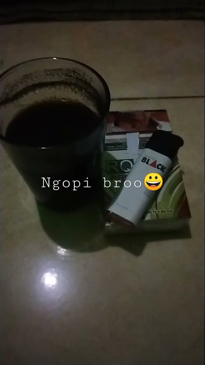 status wa ngopi