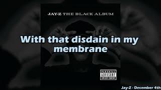 Jay-Z - December 4th (Lyrics)