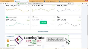 How to Create Verified Coinbase Account  Bangla Tutorial 2019