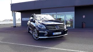 ML w166 63 AMG , Обзор и мнение владелица и окружавших