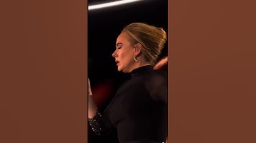 Thumbnail of Adele Crying While Singing “Someone Like You” | Emotional Live Performance #shorts