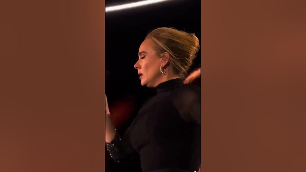 Adele Crying While Singing “Someone Like You” | Emotional Live Performance #shorts