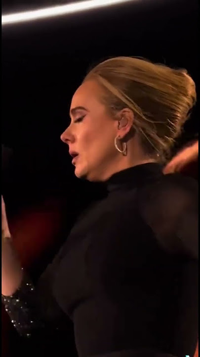 Adele Crying While Singing “Someone Like You” | Emotional Live Performance #shorts